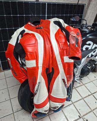 tuta moto intera