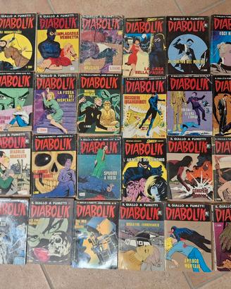 Fumetti vintage Diabolik 