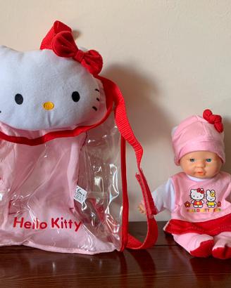 Zainetto Hello Kitty con bambolina