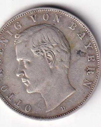 germania stati-3 mark 1909 baviera