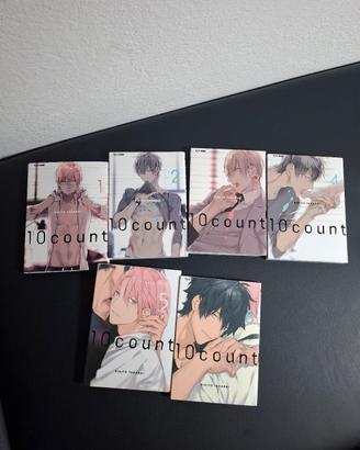 Manga Ten Count vol 1-6 serie completa j-pop