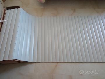 Tapparella avvolgibile PVC grigio 83x185 cm
