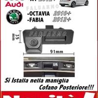 Retrocamera maniglia parcheggio audi a1 skoda
