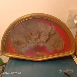 ventagli antichi in cornice