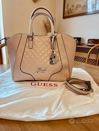 Borsa guess clearance rosa cipria