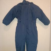 Tuta da neve con cappuccio 