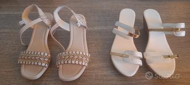 SANDALI DONNA MIS.  39 TUTTI E DUE € 10