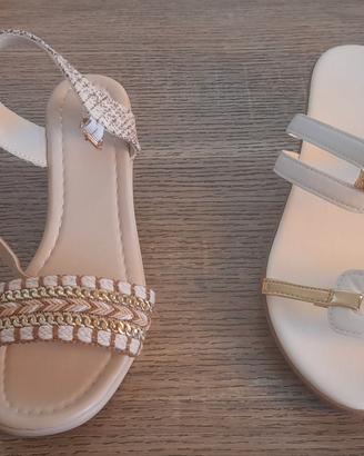 SANDALI DONNA MIS.  39 TUTTI E DUE € 10