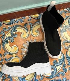 Sock sneakers slip‑on simil-Balenciaga Fila Adidas