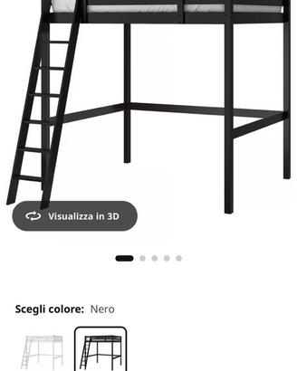 Letto soppalco ikea