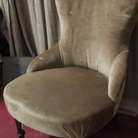 Poltroncina da camera modernariato 