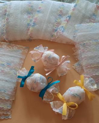 Tulle con tiranti x sacchettini