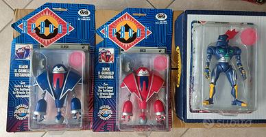 Serie completa REEBOT con 7 personaggi + tana base