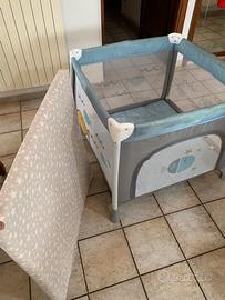 Box con materassino piu lettino