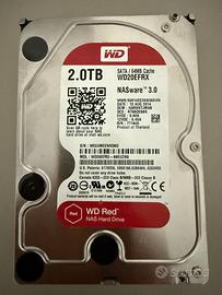 Hard Disk 2 TB Western Digital RED