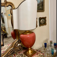 MAESTOSAlampadaTAVOLOporcellanaVINTAGEanni50daCOLL