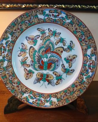 Antico piatto di Canton 1891-1920 ,China.