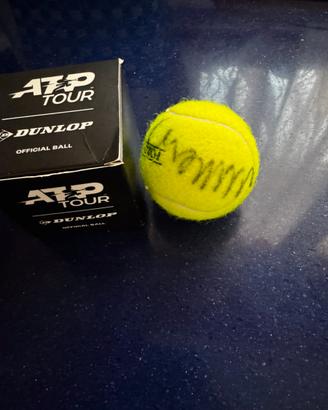 PALLINA DA TENNIS AUTOGRAFATA-Madison Keys-UNICA