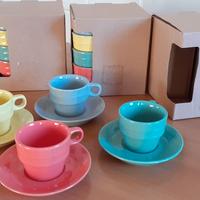 TAZZINE DA CAFFE' CON PIATTINO