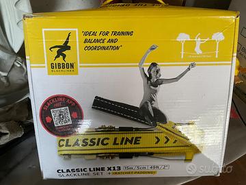 Slackline Kit Gibbon Classic Line X13 (Lunghezza 1