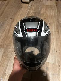 casco integrale lem omologato xxl 63-64 cm