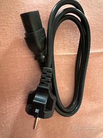 Cavo alimentazione PC tripolare spina europea