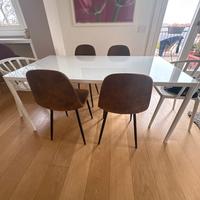 Tavolo Kartell modello Zoom allungabile