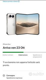 Iphone Duo 256gb Day One Pronta Consegna