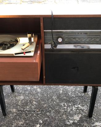 Mobile con giradischi + radio ( non funzionanti)