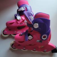 Roller bambina + set protezione