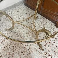 Tavolino in vetro 