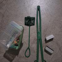 Acquario set pulizia più vasca parto per guppy