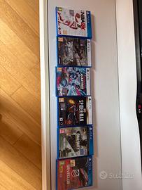 6 giochi ps4/ps5 condizioni perfette