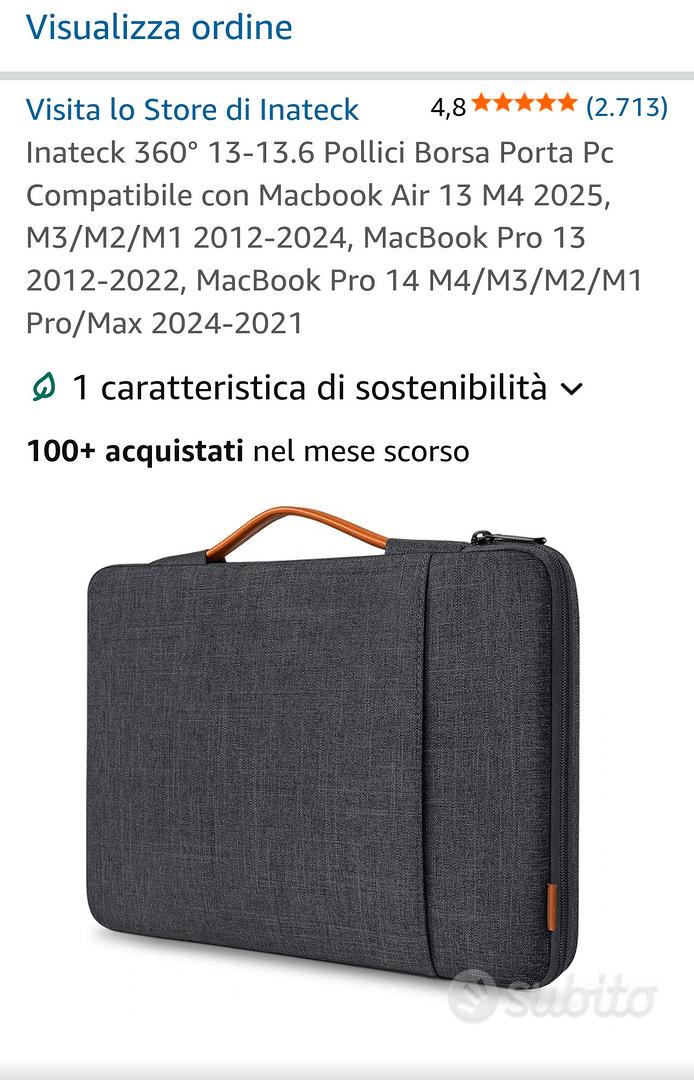 Cover Macbook Air 13 Borsa Porta PC Inateck 360° Per MacBook Air