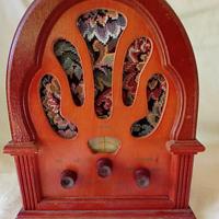 Radio Techstar vintage legno