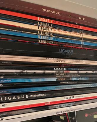Ligabue - tutti i vinili