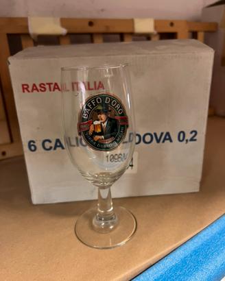 Bicchieri e calici birra moretti