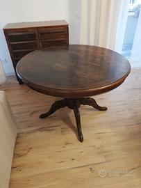 Tavolo anni 60 legno massello