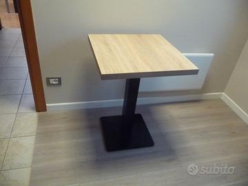 QUATTRO BASI GHISA PER TAVOLI COMPLETE DI PIANO