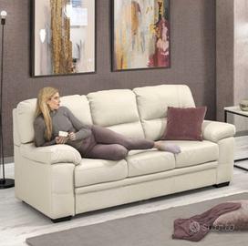 divano 3 posti beige