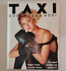 Rivista TAXI Moda N. 1 Marzo 1985 RARA E COMPLETA 