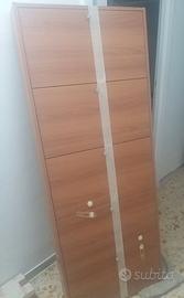 Scarpiera Salvaspazio a 5 ribalte