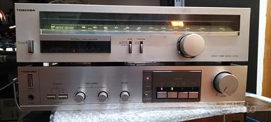 Amplificatore e Radio Toshiba