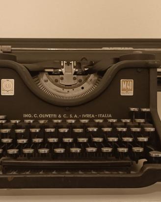 MACCHINA DA SCRIVERE - OLIVETTI M40