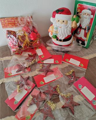 set addobbi Natale vintage
