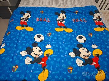 Copriletto invernale per letto singolo disney