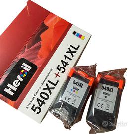 Cartucce PG540 XL Nere CL541 XL a Colori