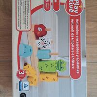 gioco per bimbi montessori legno