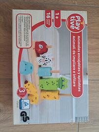 gioco per bimbi montessori legno