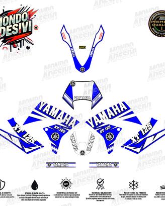 Adesivi compatibili con Yamaha XT 125 Hyper 2006